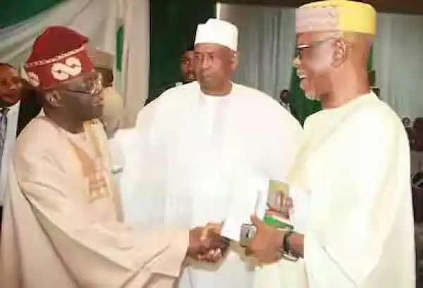 Tinubu Meets Oyegun At Book Presentation On Buhari (Photo)